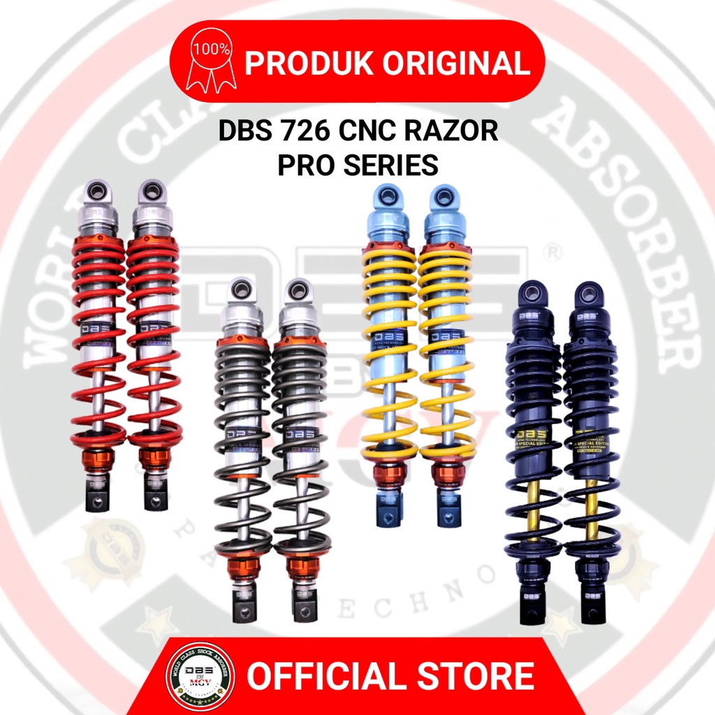 [ BISA COD ] Shock Non Tabung DBS 726 CNC RAZOR PRO SERIES YAMAHA XMAX 250 NMAX 155 N MAX X MAX