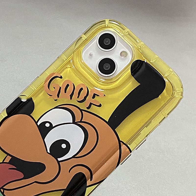 Casing Ponsel Lembut Anjing Lucu Kompatibel Untuk IPhone Casing14 13 11 12 Pro XS Max X XR 7 +8 Plus Transparan TPU Silikon Shockproof Cover