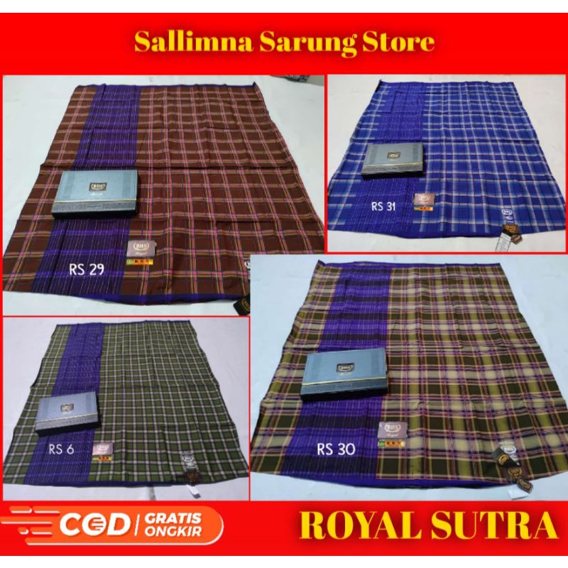 SARUNG BHS ROYAL FULL SUTRA KKR KBS KOTAK JADUL ORIGINAL