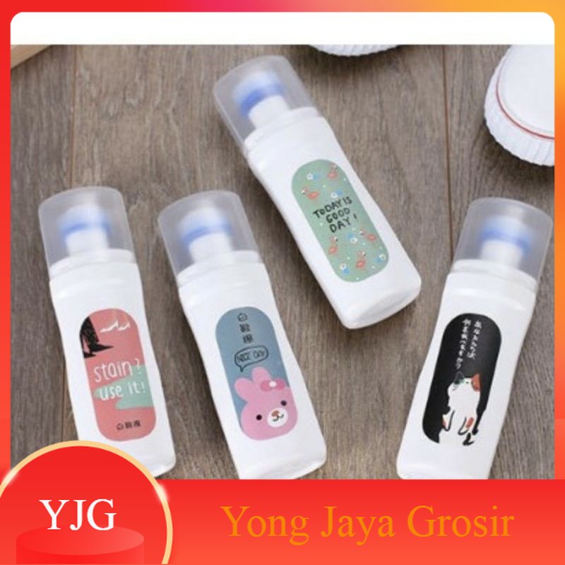 YJG Semir Sepatu Putih Cairan Pembersih Sepatu Warna Putih White Shoes Shoe Cleaner