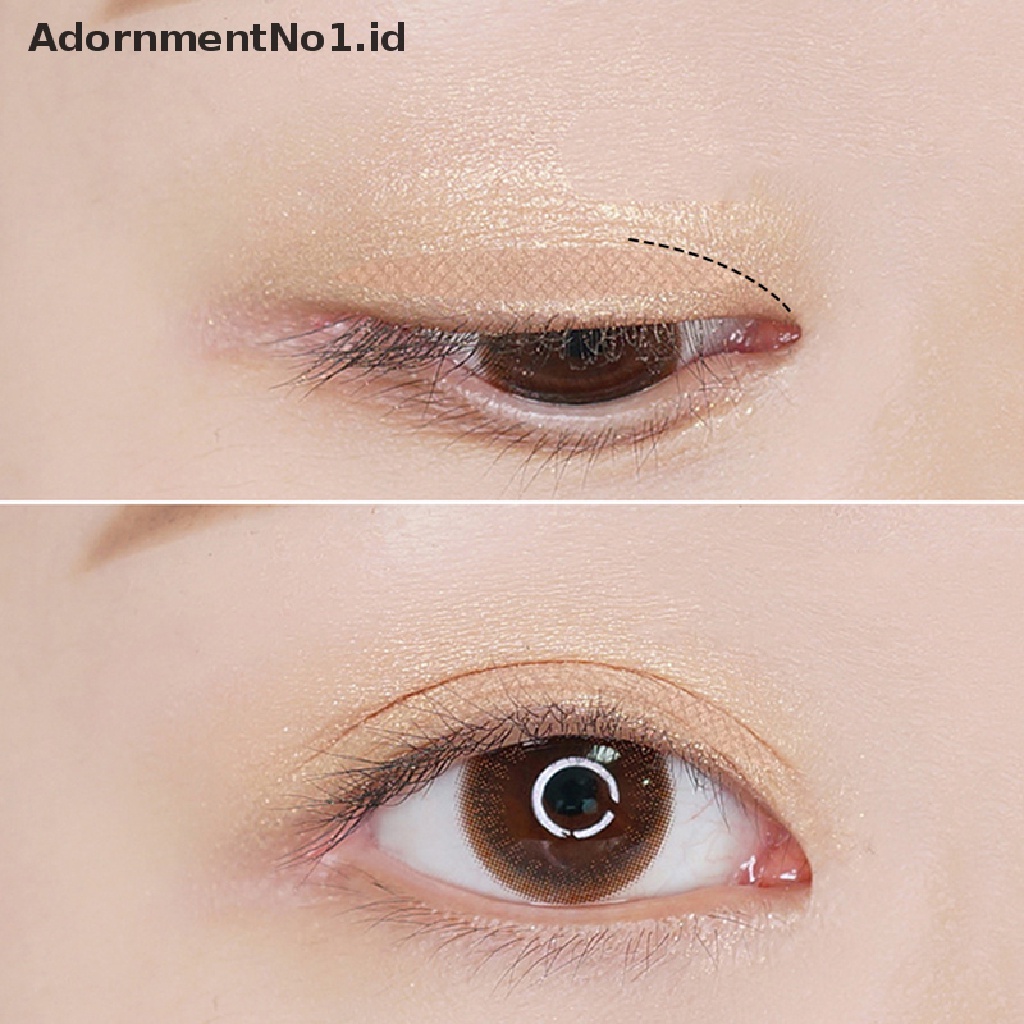 [AdornmentNo1] Eyelid Stickers Mesh Breathable Double Eyelid Tape Non-marking Self-adhesive [ID]