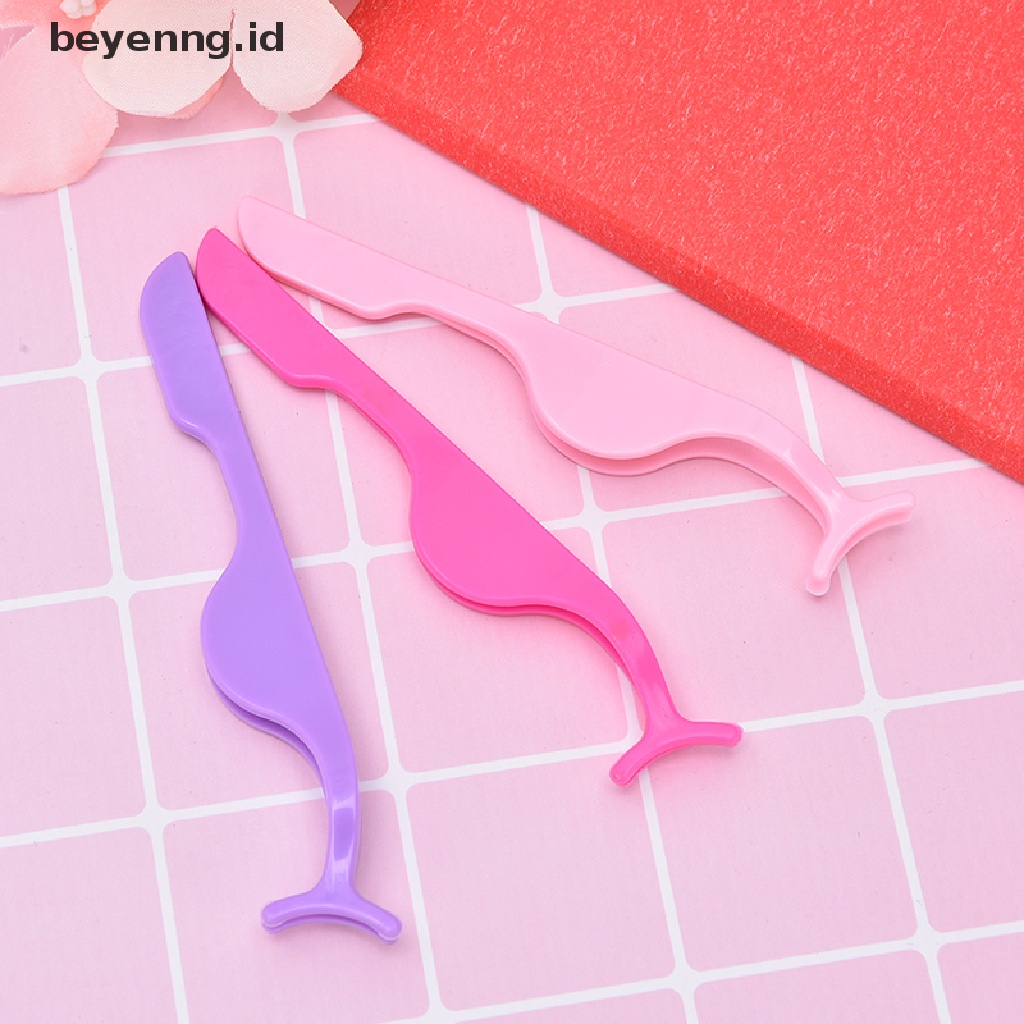 Beyen Plastic Eyelashes Extension Auxiliary Clamp Clips Eye Lash Makeup Tools ID