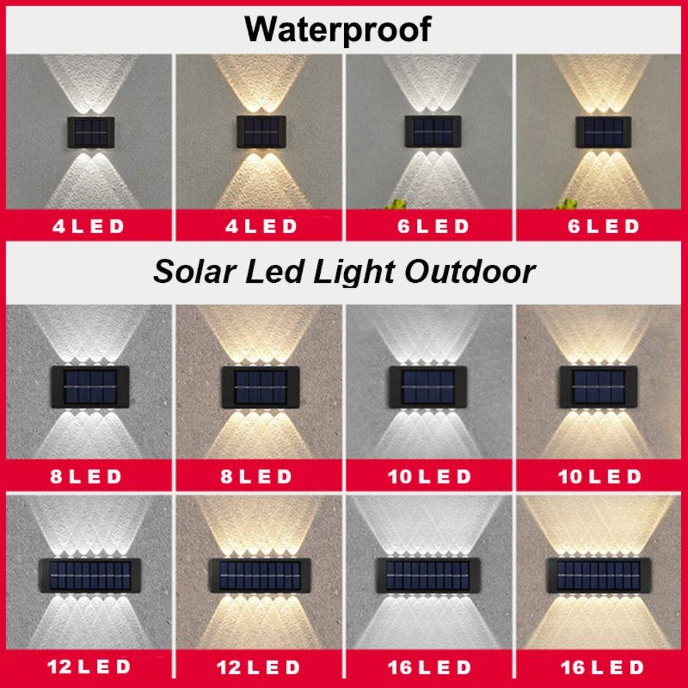 [Elegan] Lampu Malam Outdoor Halaman Pagar Pembatas Langkah Dekorasi Dinding Pekarangan Untuk Taman Rumah Balkon Dekorasi Jalan Outdoor Light