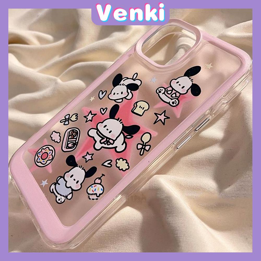 Case for iPhone 11 SOFT TPU Clear Space Case Cute Cartoon Puppy Case Plating Buttons Camera Protection ShockProof for iPhone 14 13 12 12 Plus 6 8 Plus XR XSS