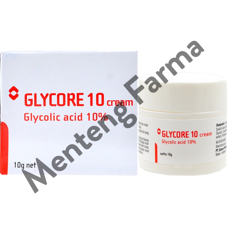 Glycore 10% Cream 10 g - Menyamarkan Kulit Gelap dan Flek Hitam