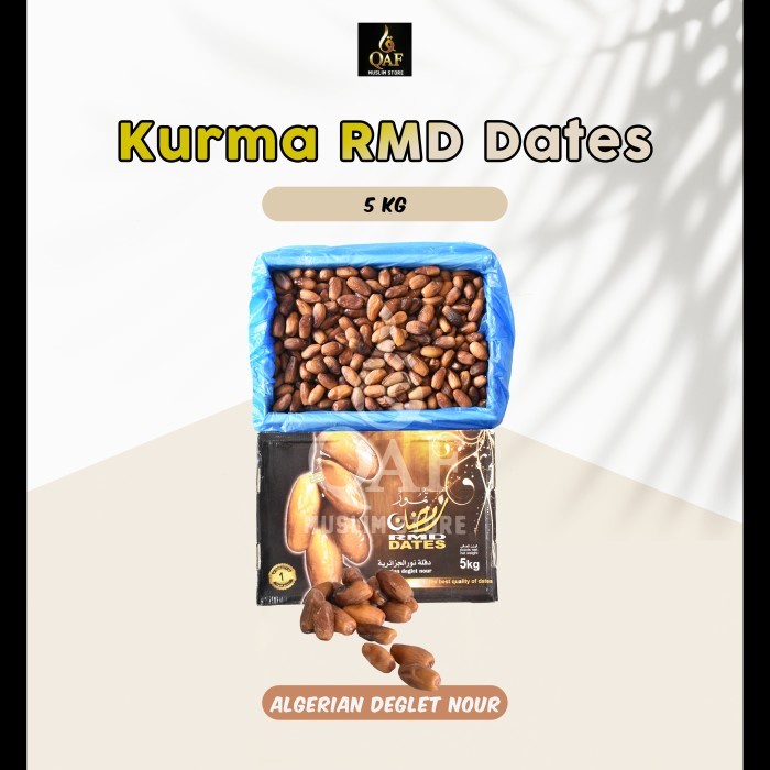 Kurma RMD Dates - Algerian Deglet Nour - 5 KG