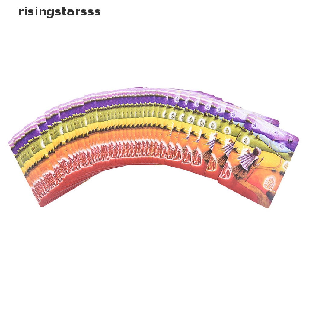 Rsid Span-new Chakra Wisdom Oracle Cards Deck Kartu Tarot Bahasa Inggris Kartu Ramalan Papan Permainan Jelly