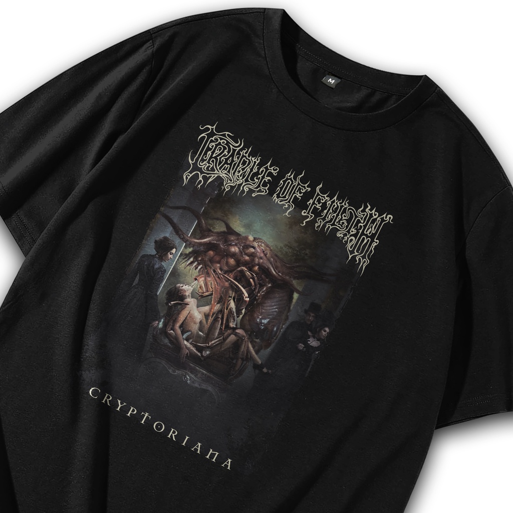 Kaos Band Original / Tshirt Band / T shirt Band Cradle of Filth / Baju Band / Musik Metal Punk Rock 
