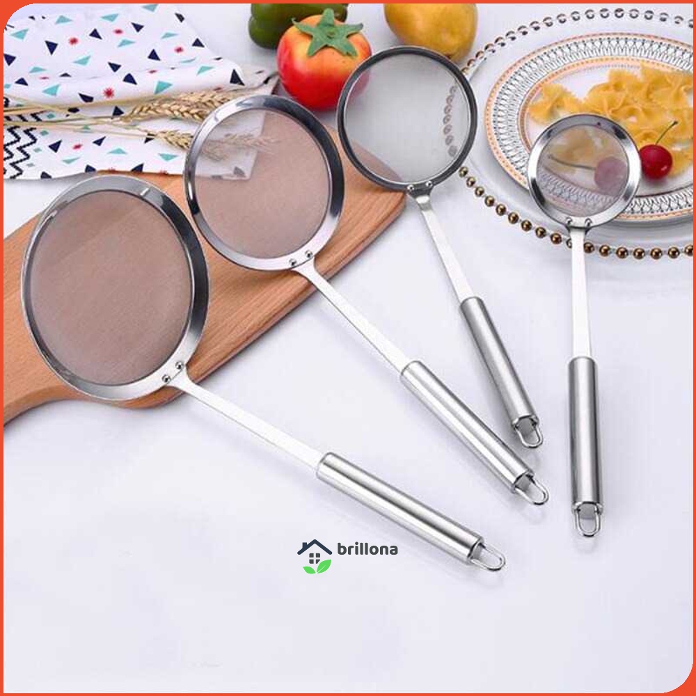 EH-LIFE Spatula Alat Masak Goreng Dapur Fry Food Mesh Strainer - KT399