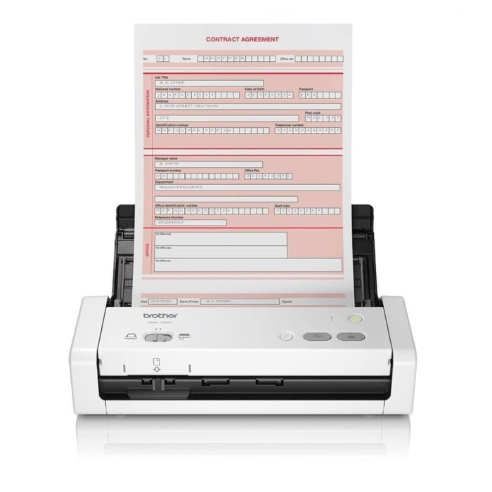 SCANNER BROTHER ADS-1200 / SCANNER ADS1200 25PPM WIFI ADF 20 - GARANSI RESMI