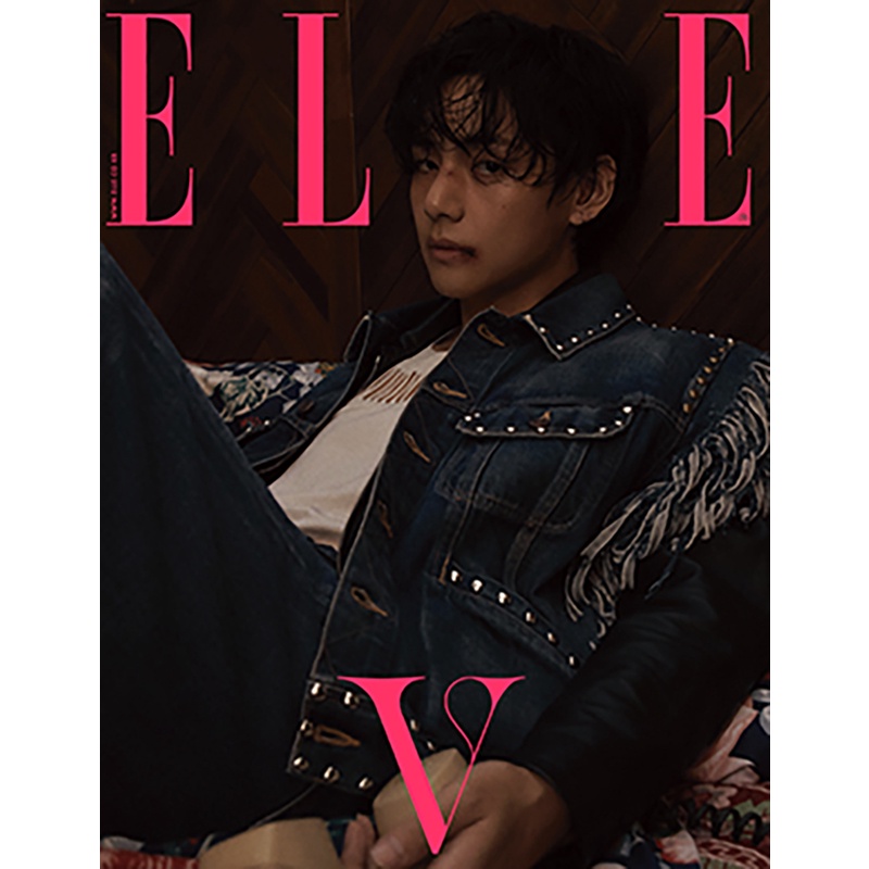 ELLE MAGAZINE - BTS V COVER_APR issue 2023 (with translation)_TXT pictorial