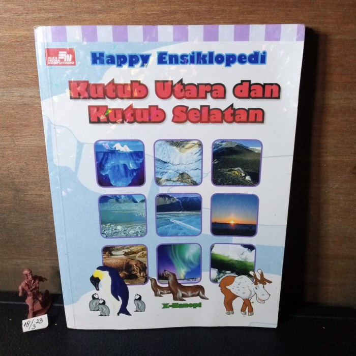 buku happy ensiklopedi kutub utara dan kutub selatan berwarna 95 hal