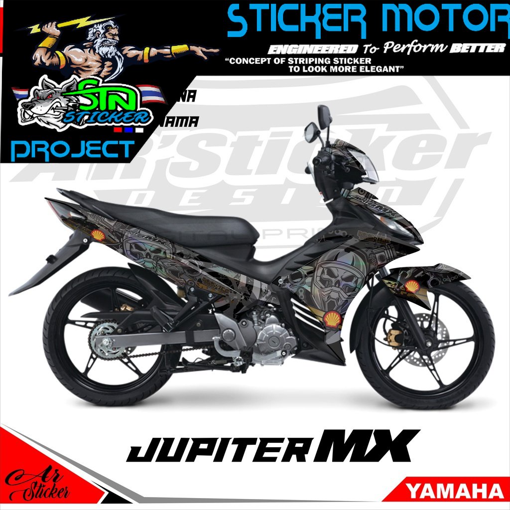 Decal Jupiter MX New 135 Hologram Full body - Stiker Jupiter Mx 135 New Full body 009