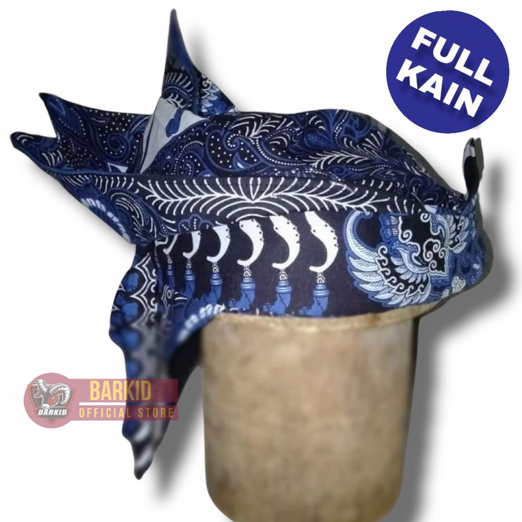 Iket Merak Ligar ( instan ) FULL KAIN iket Full kain merak ngibing praktis iket sunda premium  bendo