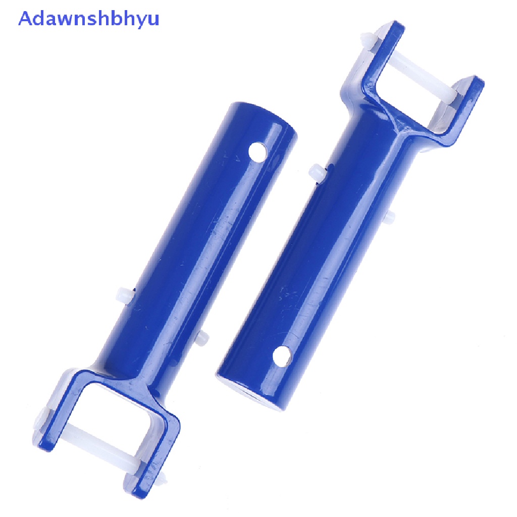 Adhyu 2PCs Vacuum Head Swimming Pool Handle Gagang Dapat Diganti Dengan ID Pembersih Klem V