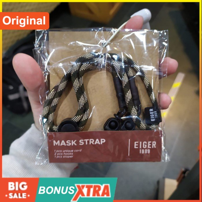 Tali Masker EIGER1989 Mask Strap Original Murah Bagus Bandung