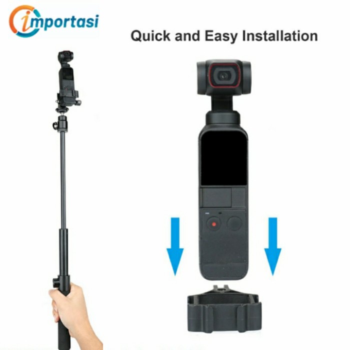 RCSTQ Extension Mount Tripod Adapter Stand DJI OSMO POCKET 2 &amp; 1