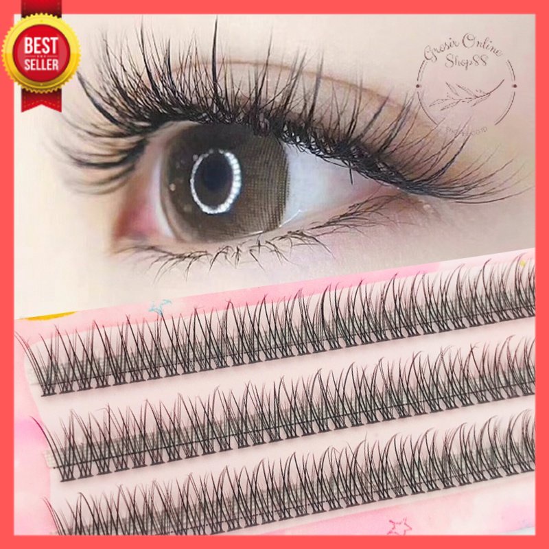 GOS -E409- Bulu Mata Palsu Eyelash Extension - Bulu Mata Tanam - Bulu Mata Palsu Natural