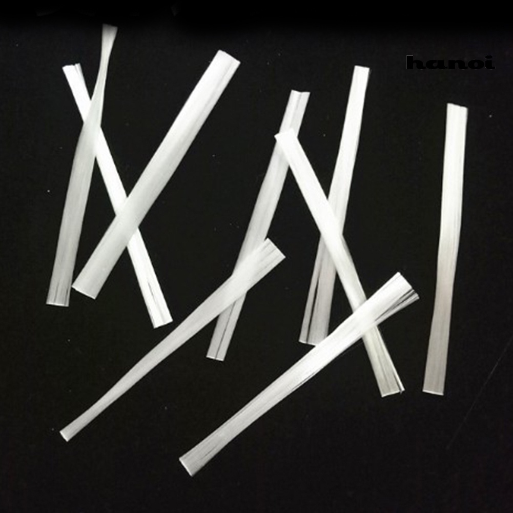 Hi * 10Pcs Fiber Ekstensi Kuku Fiberglass Cepat Fototerapi Lem Manicure Tools