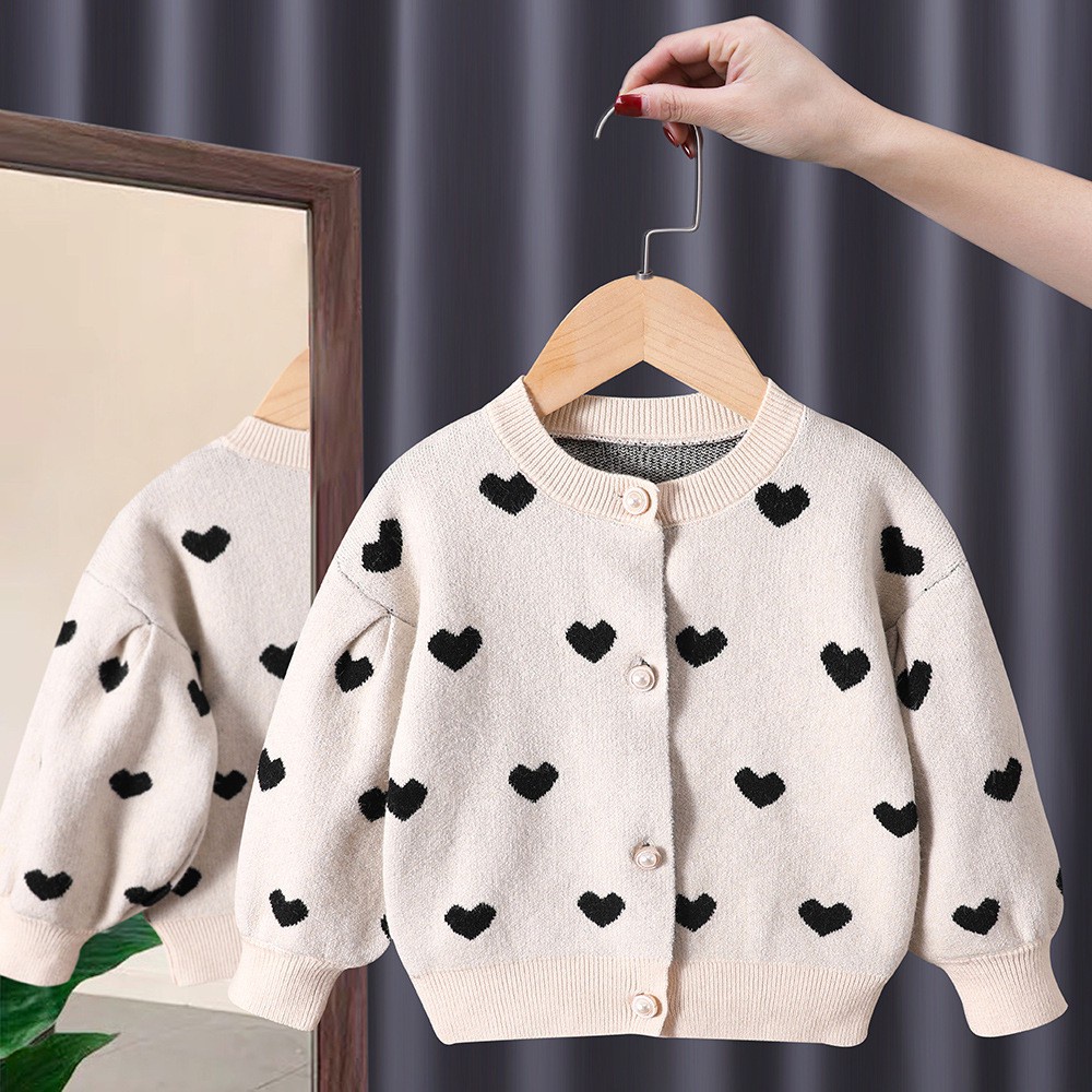 1-5 thn | Kardigan Cardigan Anak Jaket Sweater Outer anak perempuan Pakaian TXY XG1