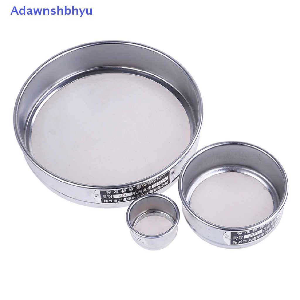 Adhyu 200mesh 0.074mm aperture stainless steel Tes Standar lab 5-20cm ID