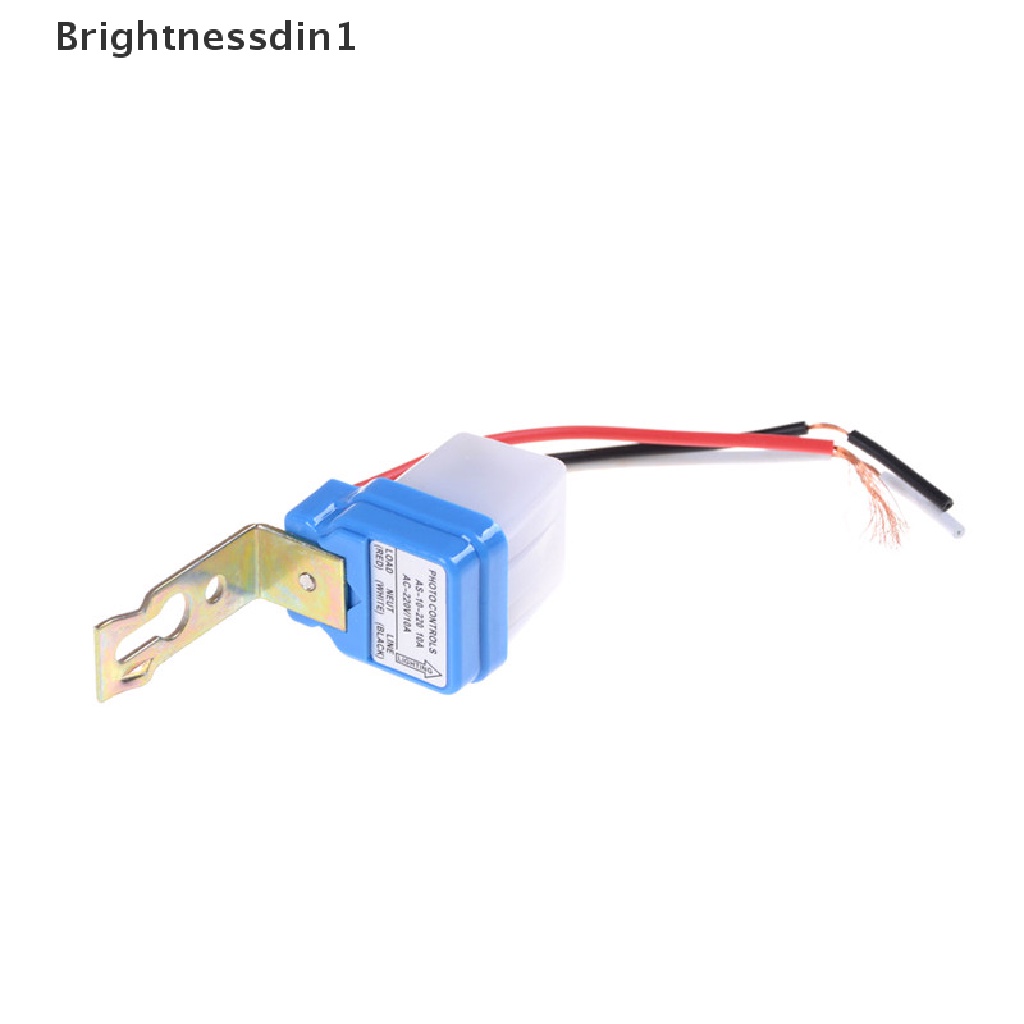 [Brightnessdin1] Ac 220V 16A Otomatis Auto On Off Saklar Lampu Jalan Sensor Kontrol Foto Perlengkapan Rumah Butik