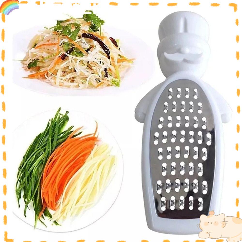 Solighter Cheese Cutter Shredder Penggiling Makanan Pelengkap Anak Stainless Steel Mini Baru