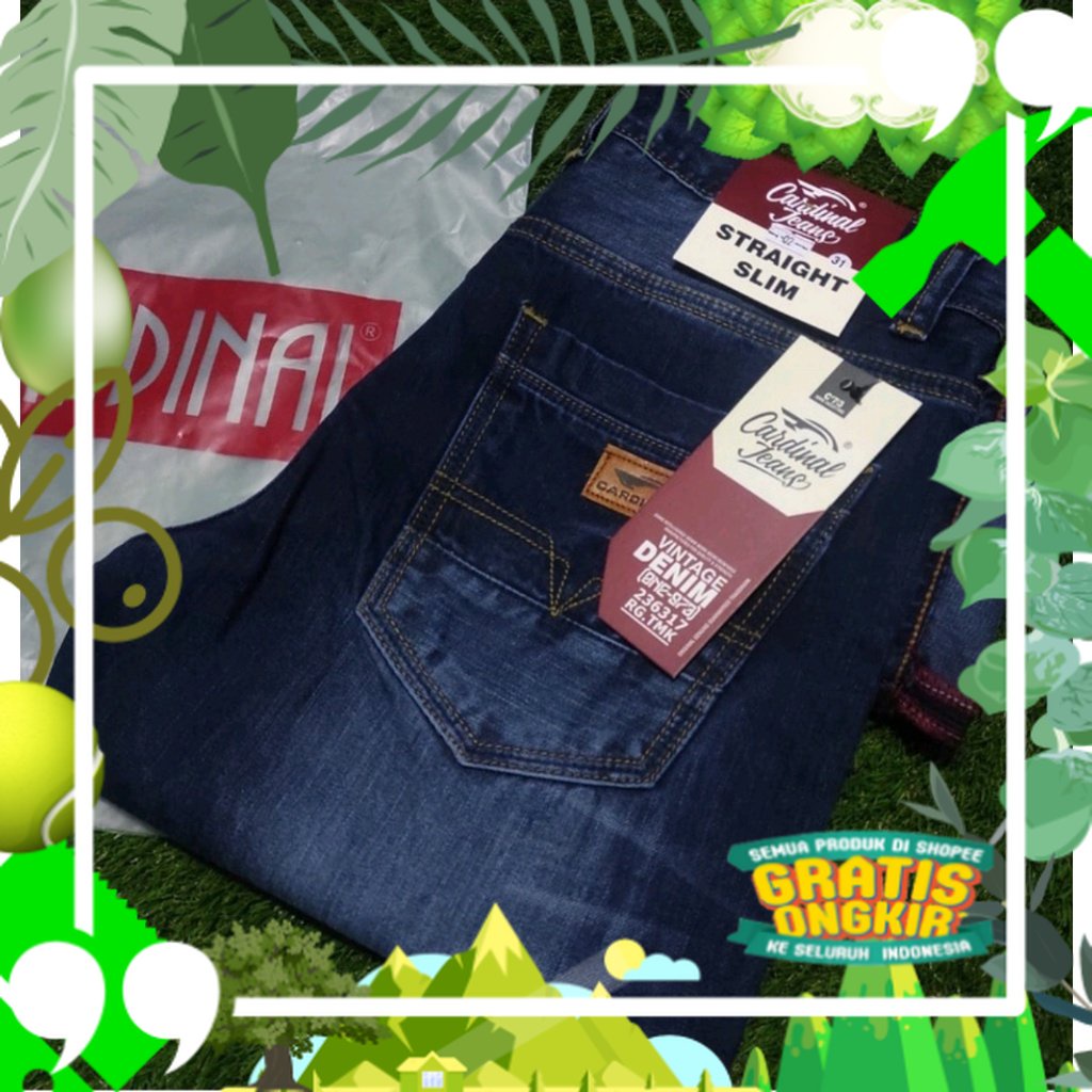 Celana Cardinal Pria Original - Celana Panjang Pria Terbaru - Celana Jeans Cardinal Pria - Celana Le