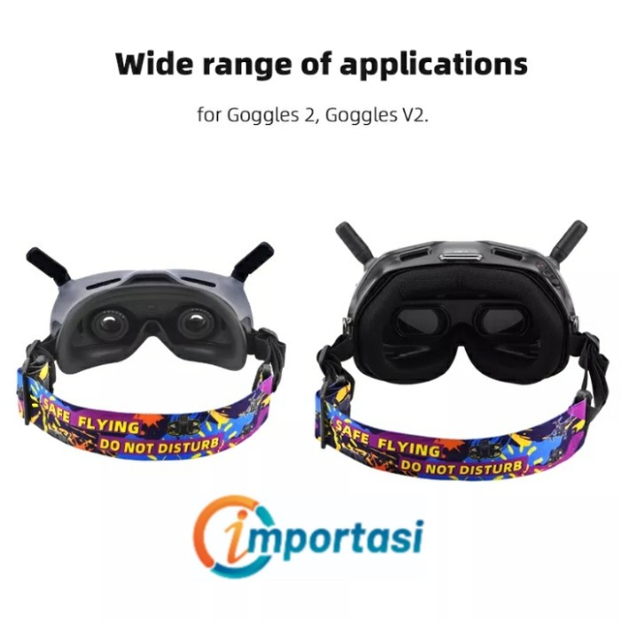 Adjustable Head Strap Band DJI GOGGLE 2 / V2 for DJI AVATA &amp; DJI FPV