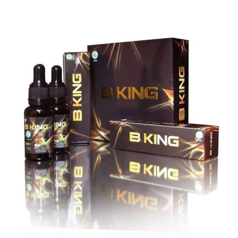 BKING PLUS ORIGINAL  100% 1 BOX ISI 2 BOTOL