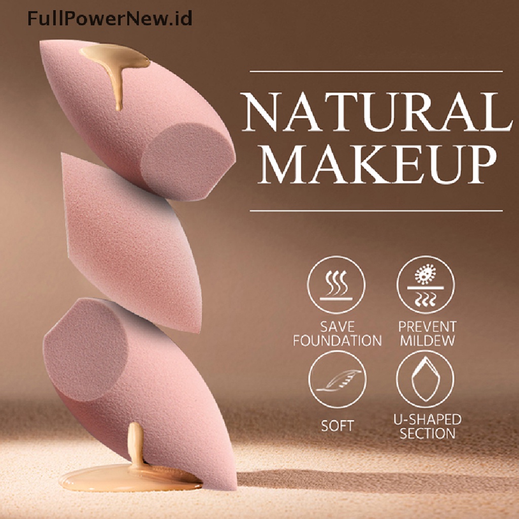 Power Makeup Sponge Makeup Puff Foundation Blender Spons Makeup Egg Beauty Spons ID