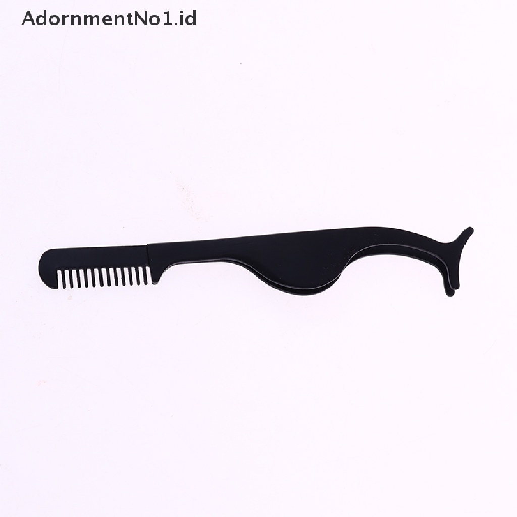 [AdornmentNo1] Pinset Bulu Mata Palsu Fake Eyelashes Aplicator Alat Dengan Sisir Stainless [ID]