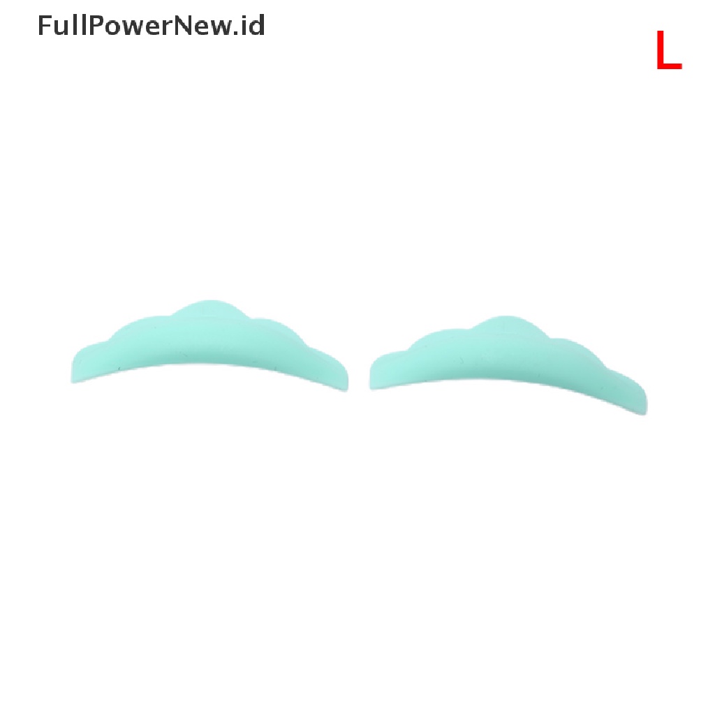 Power 5pasang Silikon Eyelash Perm Pad Colorful Lashes Batang Penjepit Bulu Mata Aksesoris ID