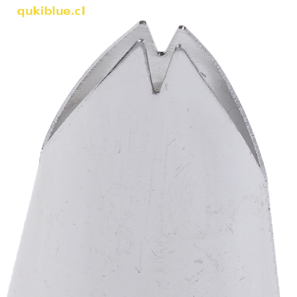Qukiblue 5pcs Set Daun Nozel Stainless Icing Piping Pastry Tips Untuk Dekorag Kue cl