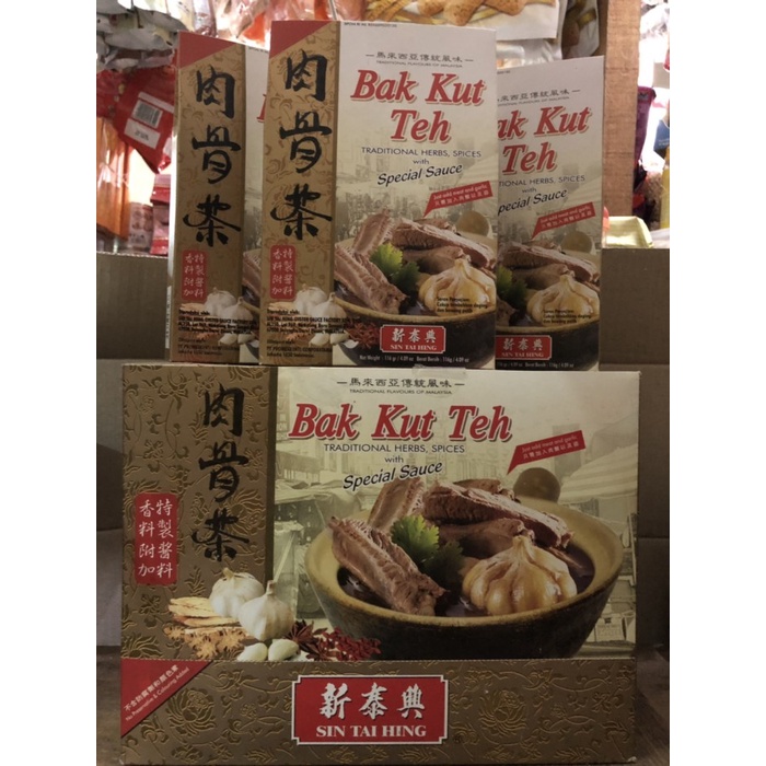 

[Ready Stock]Cod Bak Kut Teh / Sin Tai Hing 120gr