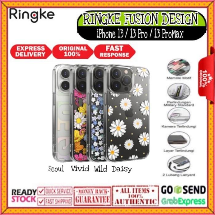 Ringke Fusion Design Case iPhone 13 Pro Max / 13 pro / 13 - iPhone 13, Wild