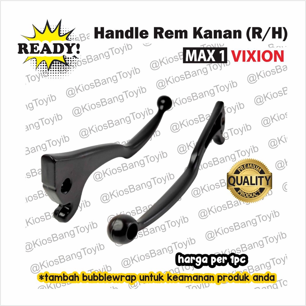 Handle Handel Tuas Rem Kanan (R/H) Hitam Yamaha VIXION (Max1)