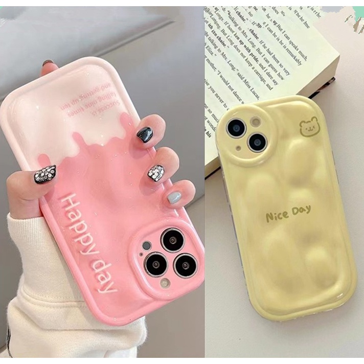 IPHONE Lukisan Kartun Motif Meteorite Untuk Mencegah Jatuh Casing Ponsel Iphone14 13 12 11 Pro Max X Xs Max7 8 Plus SE 2020 Case Cover