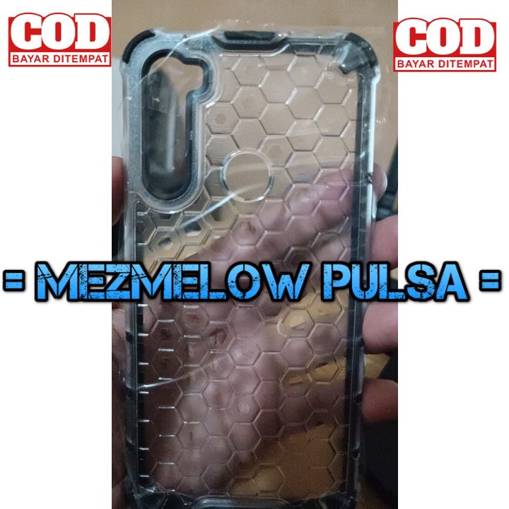 Caseng Hard Case Model Sarang Lebah Honeycomb Caseng XIAOMI REDMI NOTE 8 BIASA
