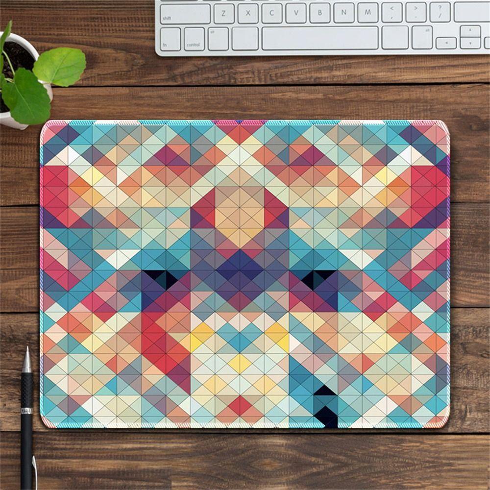 Agustinina Mouse Pad Laptop Non-Slip Almond Blossom Van Gogh Keyboard Pad Gaya Lukisan Minyak Desktop Pad