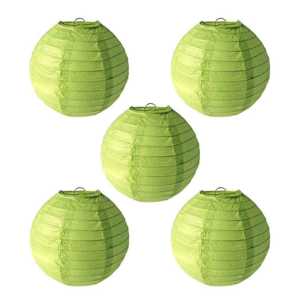 Wonder 5pcs Lampion Kertas Cina 4Inch 10cm Perlengkapan Hadiah Gift Craft Honeycomb Balls