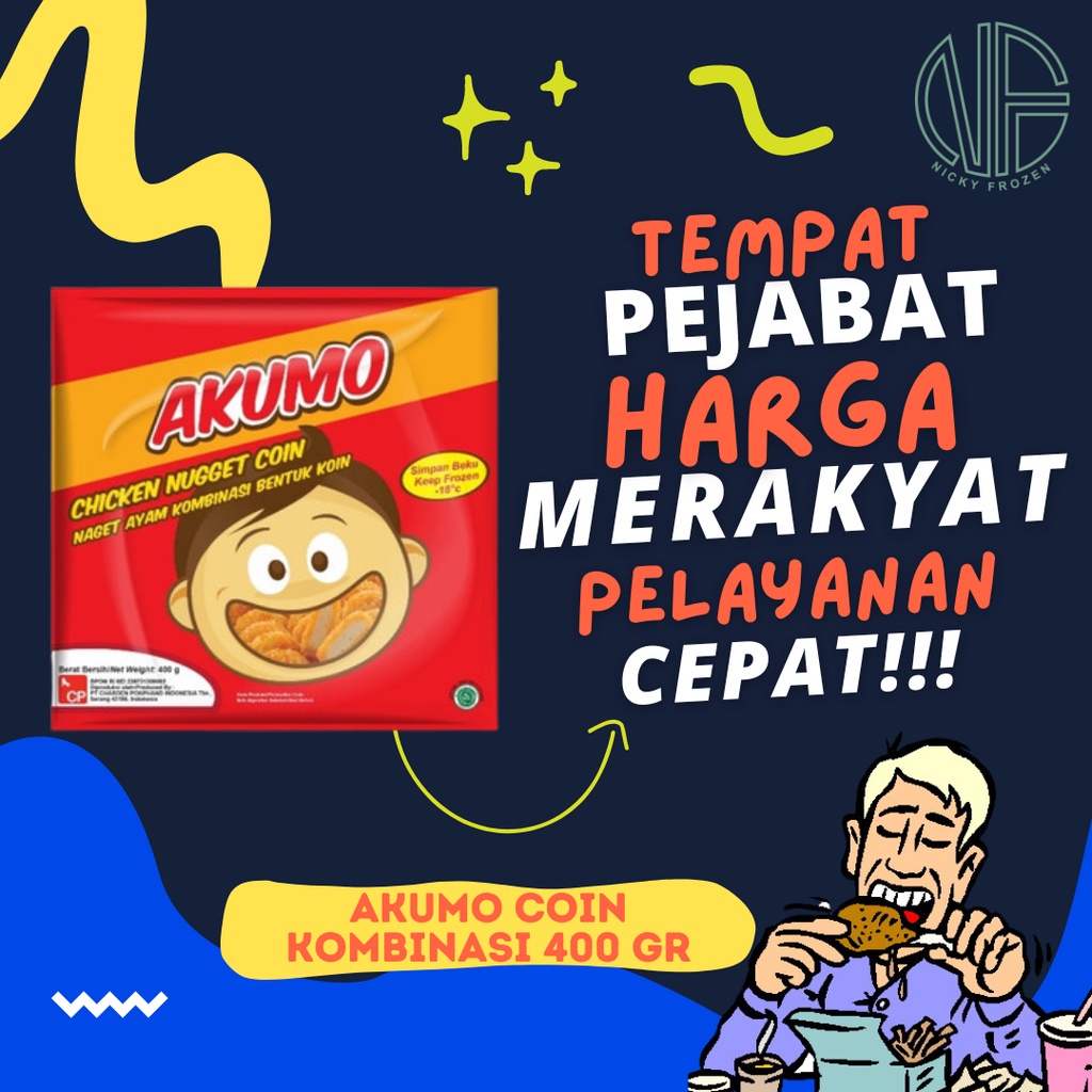 

AKUMO COIN KOMBINASI 400 GR
