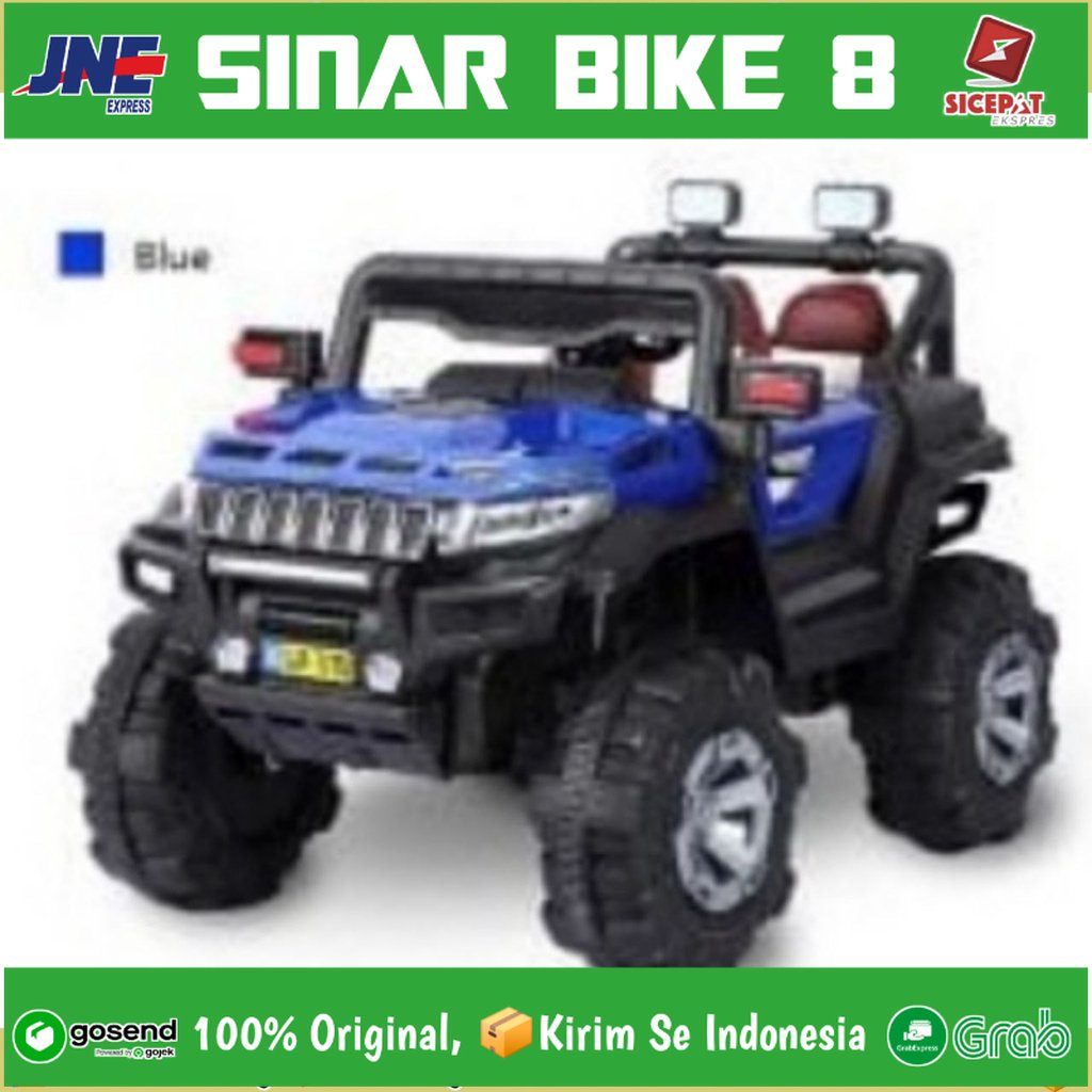 Mobilan Aki EXOTIC EJP 7725 JEEP &amp; EJP 7732 Mainan Anak Remote Control
