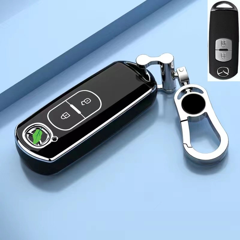 For Mazda Key Case Cover For 2 3 6 Axela Atenza CX-5 CX5 CX-7 CX-9 Smart 2/3 Keys Keyless