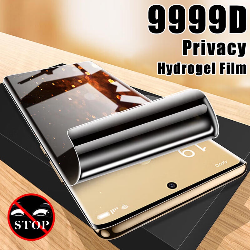 Film Hidrogel Anti spy Untuk Realme 10 Pro Plus 10S 9.9i 8 8i 8S 7 7i 6 6i 5 5S Pelindung Layar Privasi Untuk Realme C11 C12 C15 C17 C2 C20 C21 C25 C33 C35 V11 V20 V30 V23 V3