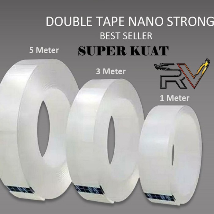 

Double Tape Super/Nano Tech Magictape/Ivy Grip Tape/Isolasi Bening |R1