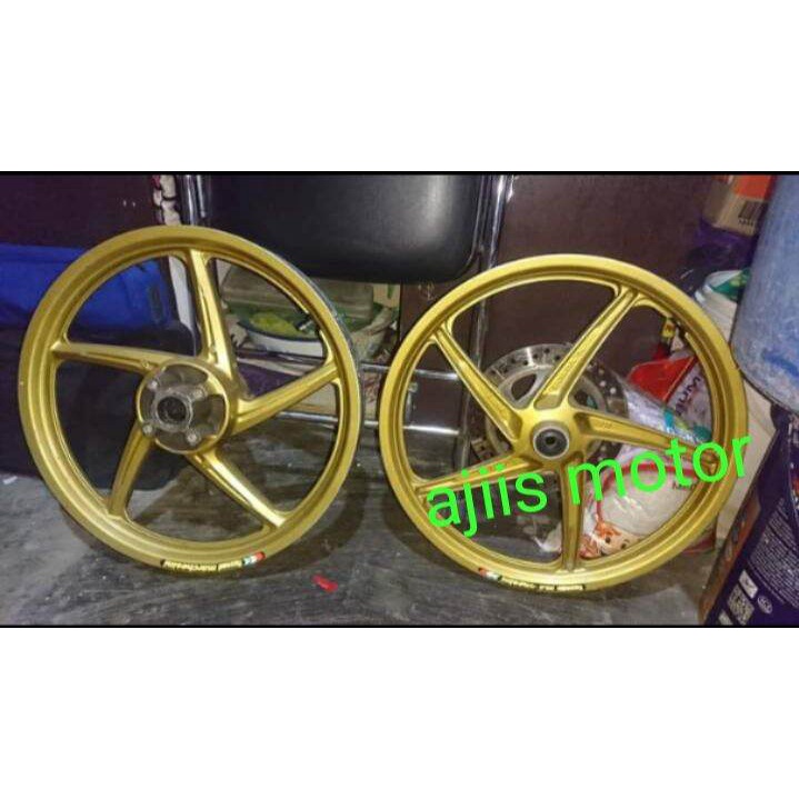 velg pelek racing DEPAN BELAKANG HONDA Supra x 125.DD