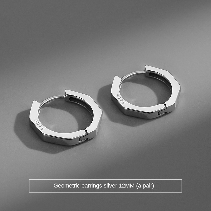 Goldkingdom Aksesoris Perhiasan Fashion Ready Stock Populer Anting Fashion Pria Single Sense, Kerumunan Kecil Kepribadian Cowok Gaya Pria