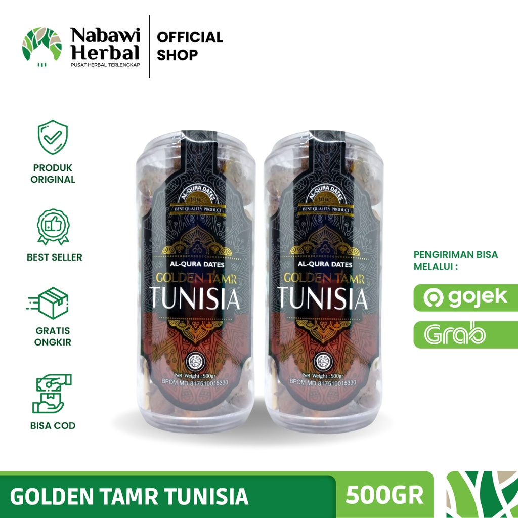 

GOLDEN TAMR - Kurma Tunisia 500gr