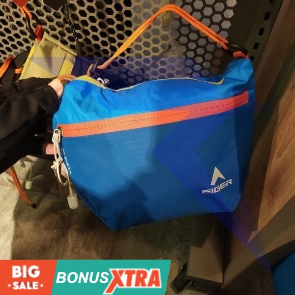 Tas Selempang EIGER1989 X Sunda Sacoche Sling Bag 91000 5976 Dark Blue Original MURAH KEREN AWET